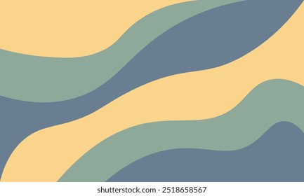Abstract wavy blue graphic background