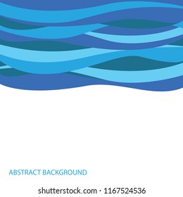 Abstract Wavy Business Background