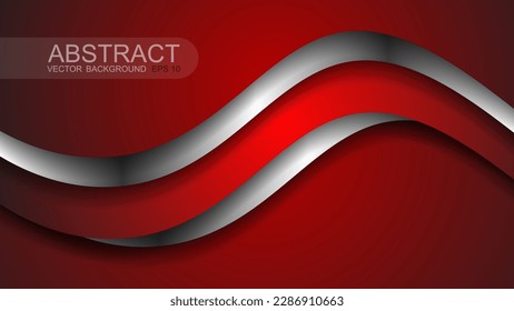 Abstract wavy business style background. vector illustration eps 10