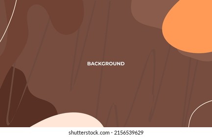 Abstract wavy chocolate background design.