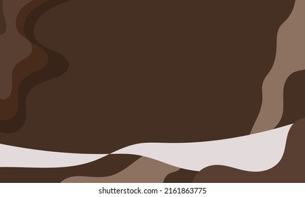 Resumen de diseño de fondo de chocolate ondulado.