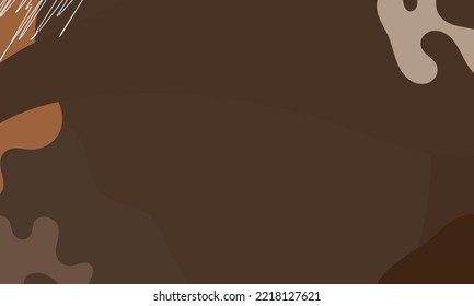 Abstract wavy chocolate background design.