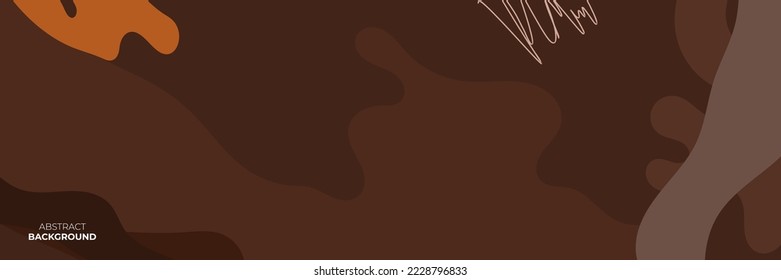 Resumen de diseño de fondo de chocolate ondulado.