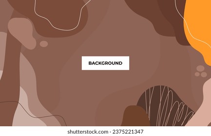 Resumen de diseño de fondo de chocolate ondulado.