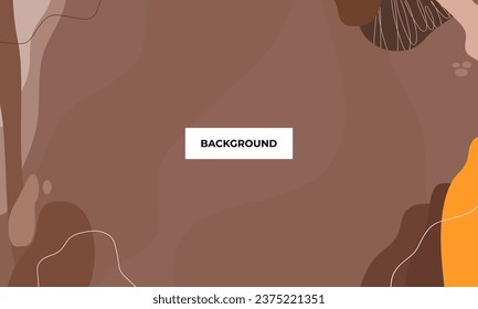 Resumen de diseño de fondo de chocolate ondulado.