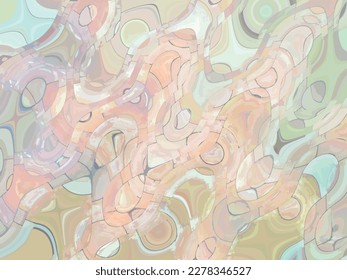 Abstract wavy colored background for interior solutions or textiles. Beautiful liquid backdrop in pastel tonality for business, scrapbooking, wallpaper, covers, fashion, tiles, posters, textiles, etc.