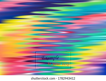 Abstract wavy colored background.Beautiful twisted liquid waves