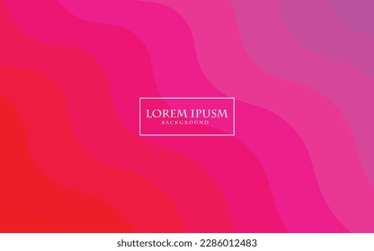 Abstract wavy colorful background, vector art illustration