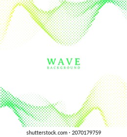 Abstract wavy colorful gradient dots halftone background, Halftone background design