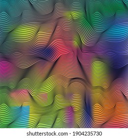 Resumen diseño colorido y ondulado en forma de mármol