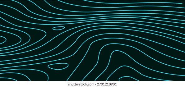 Fondo ondulado abstracto del contorno. Fondo de contorno topográfico. Fondo de pantalla ondulado abstracto.