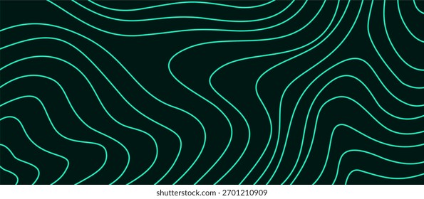 Contorno ondulado abstrato Plano de fundo. Plano de fundo do contorno topográfico. papel de parede ondulado abstrato.