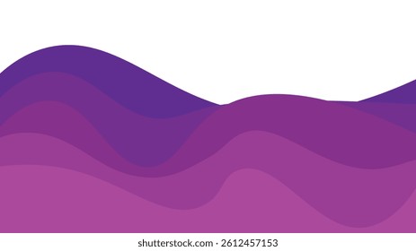 abstract wavy decoration vector background