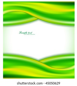 Abstract wavy design