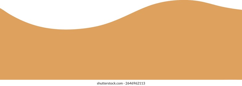 Abstract wavy design with tan and black sections for modern backgrounds