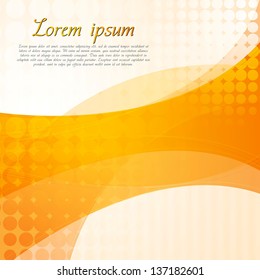 Abstract wavy design. Vector background eps 10