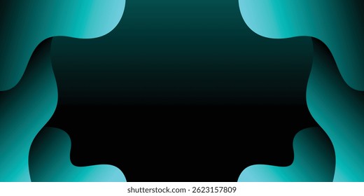 Abstract Wavy Design Vector Background