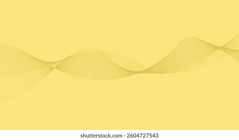Abstract wavy digital background. Vector dynamic illustration