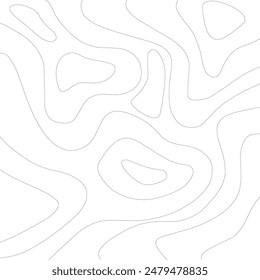 Abstract Wavy Doodle Line Pattern Background