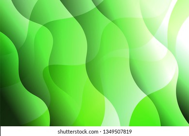 Abstract wavy dynamic background. Creative Vector illustration. For templeta banner, flyer, broshoure