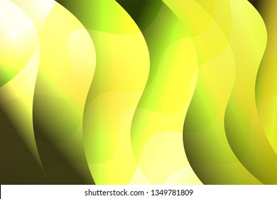 Abstract wavy dynamic background. Creative Vector illustration. For templeta banner, flyer, broshoure