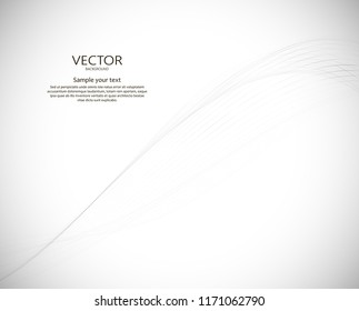 Abstract wavy dynamic vector background. Lines motion illustartion.