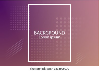 Abstract wavy geometric background. Trendy gradient shapes composition