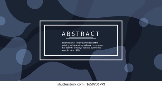 Abstrakter, gewellter, geometrischer, dynamischer 3D-Hintergrund
