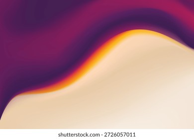 Fondo de degradado ondulado Abstractas con efectos de colores borrosos y suaves. Ondas de malla suave y líneas curvas ligeras. Perfecto para branding, redes sociales, pósters, flyers, Anuncios, presentaciones. Vector