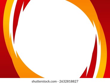 abstract wavy gradient background red yellow white