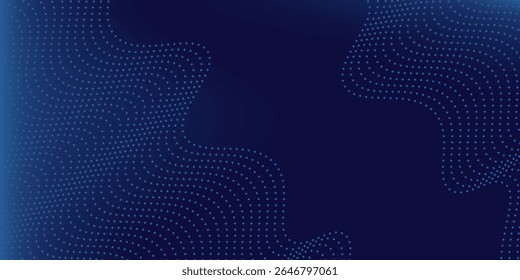 Fondo de semitono ondulado Abstractas azul . Vector de estilo deportivo de arte pop Dot. Ilustraciones 