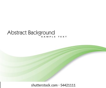 Abstract Wavy Illustration