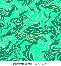 Abstract Wavy Labyrinth Stripes Marble  Repeating Vector Pattern Geometric Background