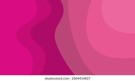 Abstract Wavy Layered Background. Modern Gradient Design. Colourful Wavy Layer.
