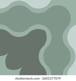 an abstract, wavy, layered pattern in shades of green, creating a fluid and organic appearance.