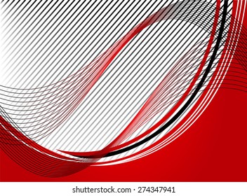 Abstract wavy line background 
