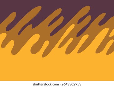 Plano de Fundo de Linha Ondulada Abstrata com Área de Espaço de Cópia