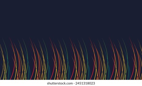 Abstract wavy line background creative twisted data center background.