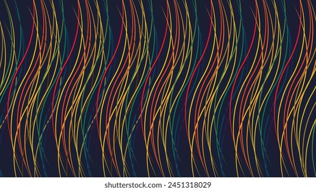 Abstract wavy line background creative twisted data center background.