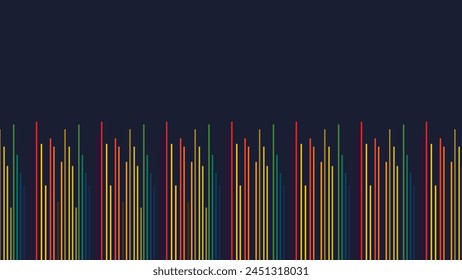 Abstract wavy line background creative twisted data center background.