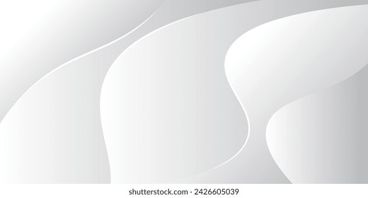 Abstract wavy line background, dynamic sound wave, wavy pattern, stylish line art and wave swirl banner background