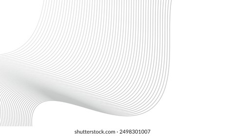 Abstract wavy line background dynamic sound wave wavy pattern stylish line art pattern design