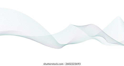 Abstract wavy line background dynamic sound wave wavy pattern stylish line art pattern design