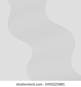 Abstract wavy line background, wavy pattern, stylish line art and web background design