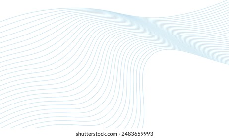 Abstract wavy line background, wavy pattern, stylish line art and web background design