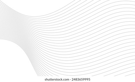 Abstract wavy line background, wavy pattern, stylish line art and web background design