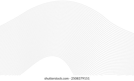Abstract wavy line background, wavy pattern, stylish line art and web background design