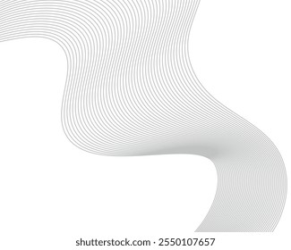 Abstract wavy line background, wavy pattern, stylish line art and web background design