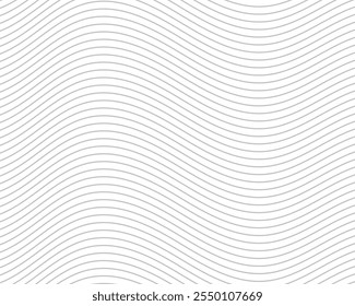 Fundo de linha ondulada abstrato, padrão ondulado, arte de linha elegante e design de fundo da web