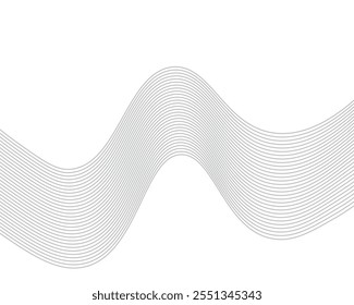 Abstract wavy line background, wavy pattern, stylish line art and web background design
